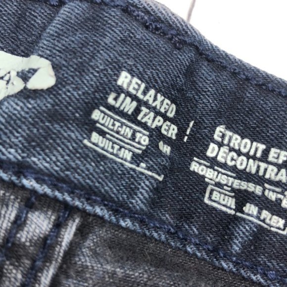 VINTAGE MENS OLD NAVY RELAXED SLIM TAPER JEANS 33x32 😎 - Picture 2 of 12